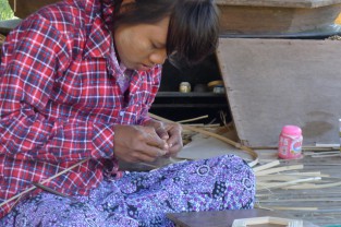 Bamboo weaving